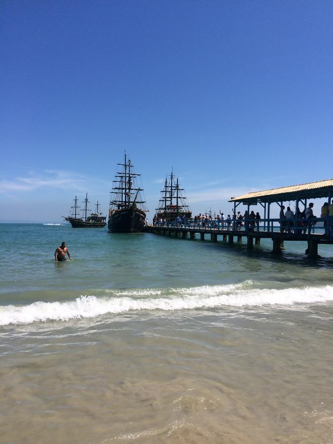 Lindo Apto, 50Metros Do Mar, Ideal Para Familias Florianopolis Bagian luar foto
